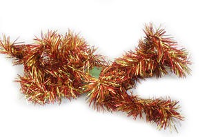 Slinger Garland Pohon Natal Christmas Merah Kuning 3 Meter