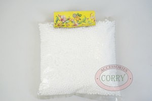 Butir Plastik Salju Putih Hiasan Dekorasi Parcel Pohon Natal