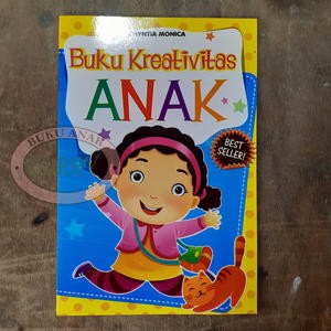 Buku Belajar Kreativitas Anak Gambar Mewarnai Color Book Edukasi