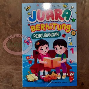 Buku Belajar Anak Juara Berhitung Pengurangan Kurang Edukasi Murah