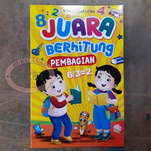 Buku Belajar Anak Juara Berhitung Pembagian Bagi Edukasi Murah