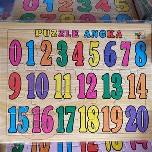 Mainan Anak Susun Puzzle Karton 18 X 25 Cm The Little Bus Pelangi Edukasi Murah Jigsaw