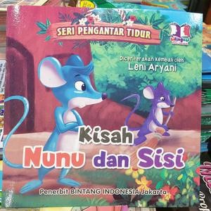 Buku Cerita Anak Dongeng Pengantar Tidur Tikus Inggris Indonesia Berwarna Bilingual