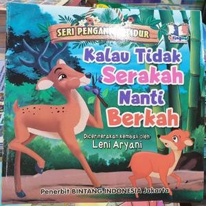Buku Cerita Anak Dongeng Pengantar Tidur Rusa Inggris Indonesia Berwarna Bilingual