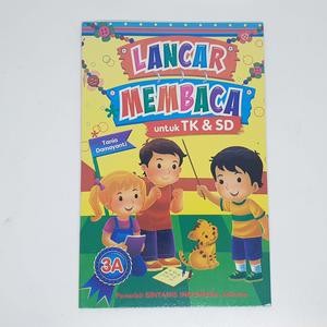 Buku Belajar Anak Lancar Membaca Cerita Gambar 3A TK SD Edukasi Murah
