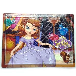 Mainan Anak Susun Puzzle Karton 18 X 25 Cm Princess Sofia Dress Edukasi Murah Jigsaw