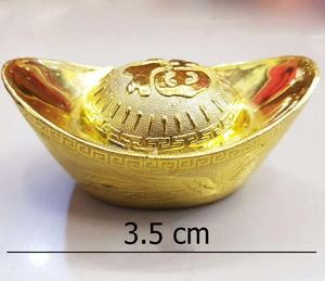 Hiasan Uang Imlek Fu Yen Pao Sincia 3.5 Cm Emas Yenpao Murah