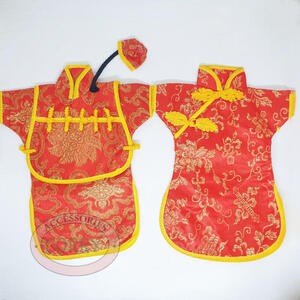Baju Botol Imlek Sincia Couple Biru Hijau Pink Fuschia Krem Merah Satin Silk