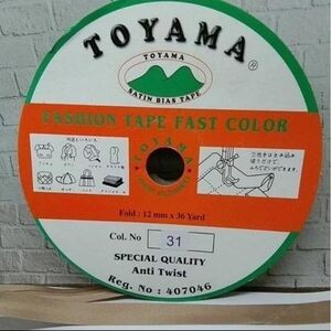 Bisban Polos Rol 36 Yard / 32 Meter, Bisban Toyama Rol Polos - Kode 01
