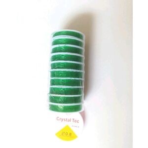 Senar Elastis / 10 Roll, Senar Kenur, Tali Kenur, Senar Bening, Senar Karet, Senar Crystal Tec, Senar Warna - Bening