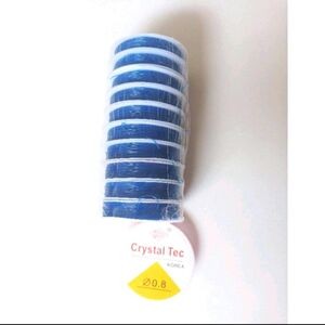 Senar Elastis / 10 Roll, Senar Kenur, Tali Kenur, Senar Bening, Senar Karet, Senar Crystal Tec, Senar Warna - Bening