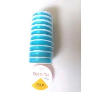 Senar Elastis / 10 Roll, Senar Kenur, Tali Kenur, Senar Bening, Senar Karet, Senar Crystal Tec, Senar Warna - Bening