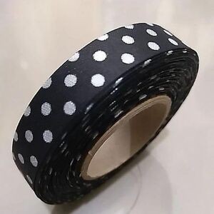 Pita Bintik 1/2 Inch Polkadot Mini 1.3 cm Panjang 23 Yard - Dadu