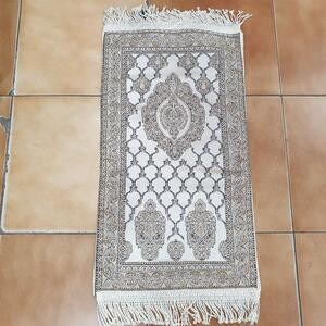 Sajadah Kepala kecil Turki Kabah Kuning hitam 35 X 60 Cm Premium Tebal Lapis