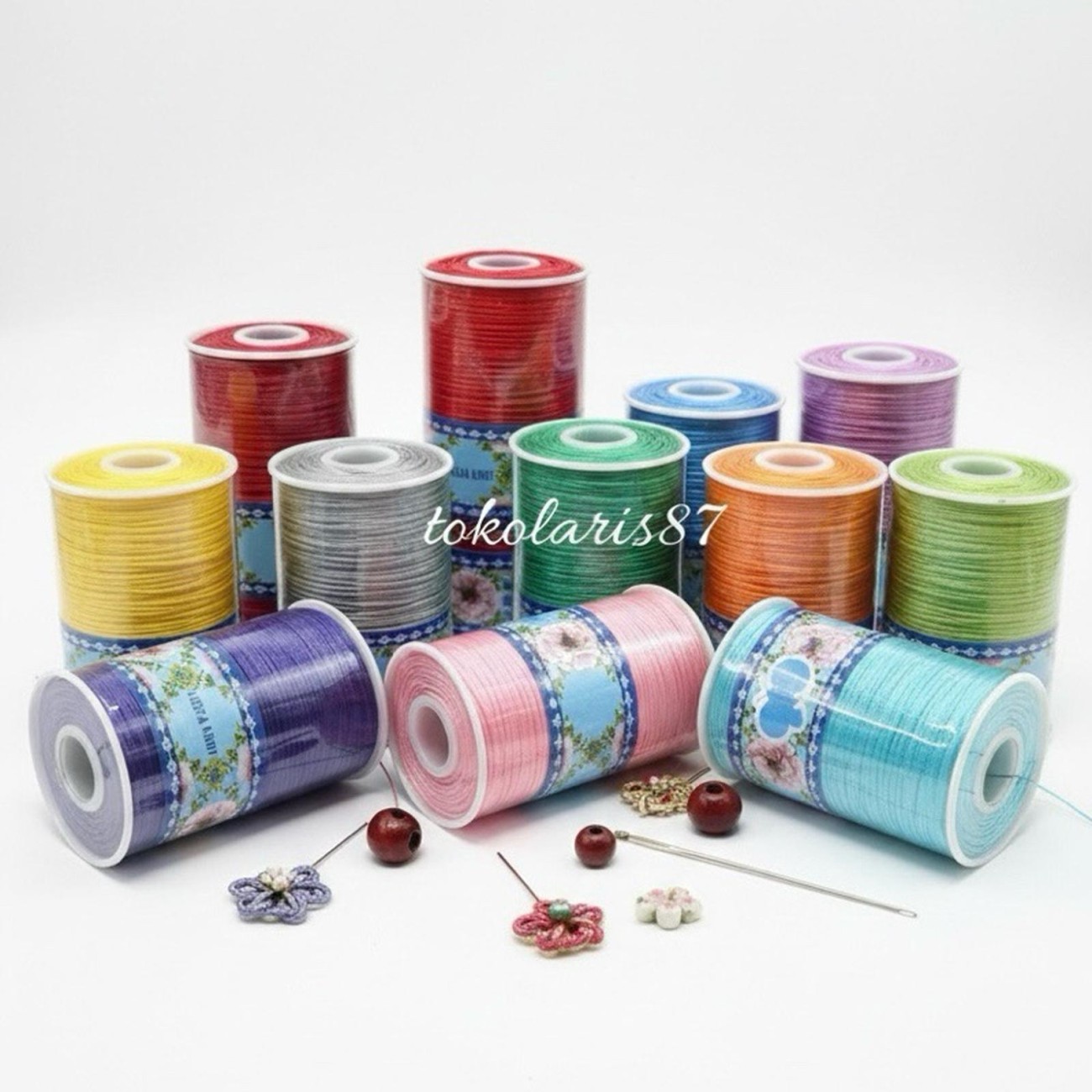 Tali 2mm / 100M / 100 Meter Rrt Butterfly Brand, Korea Knot, Tali Mas Ker, Tali HP, Tali Satin, Tali Serbaguna - Main view