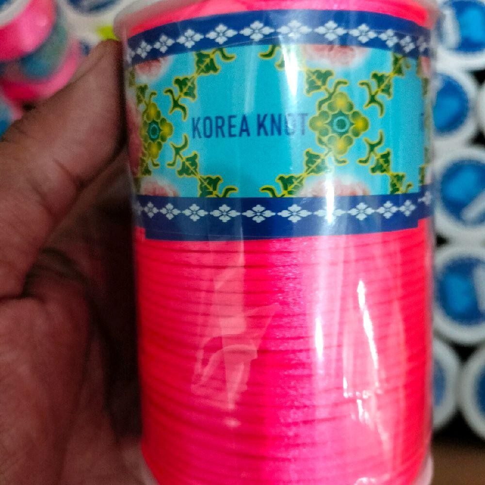 2 mm / 100 Mtr Tali Rrt Butterfly Brand, Korea Knot, Tali Mas Ker, Tali HP, Tali Satin, Tali Serbaguna - Ungu Tua - Main view