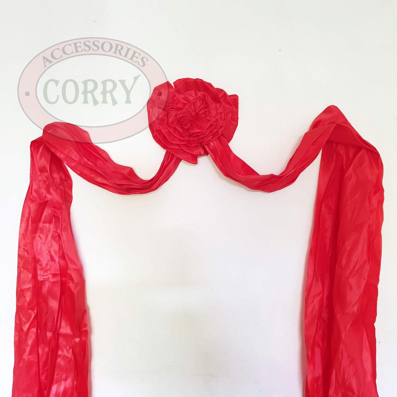 Kain Shuang Xi Wedding Merah Bunga Panjang Pintu Hotel Kamar - Main view