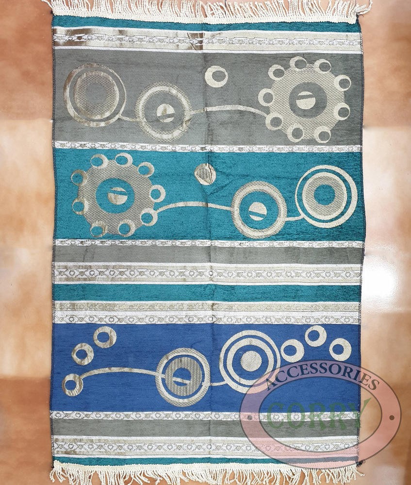 Sajadah Dewasa Krem Coklat 120 X 70 Cm Hijau Biru Sholat Alas Karpet Minimalis Modern - Main view