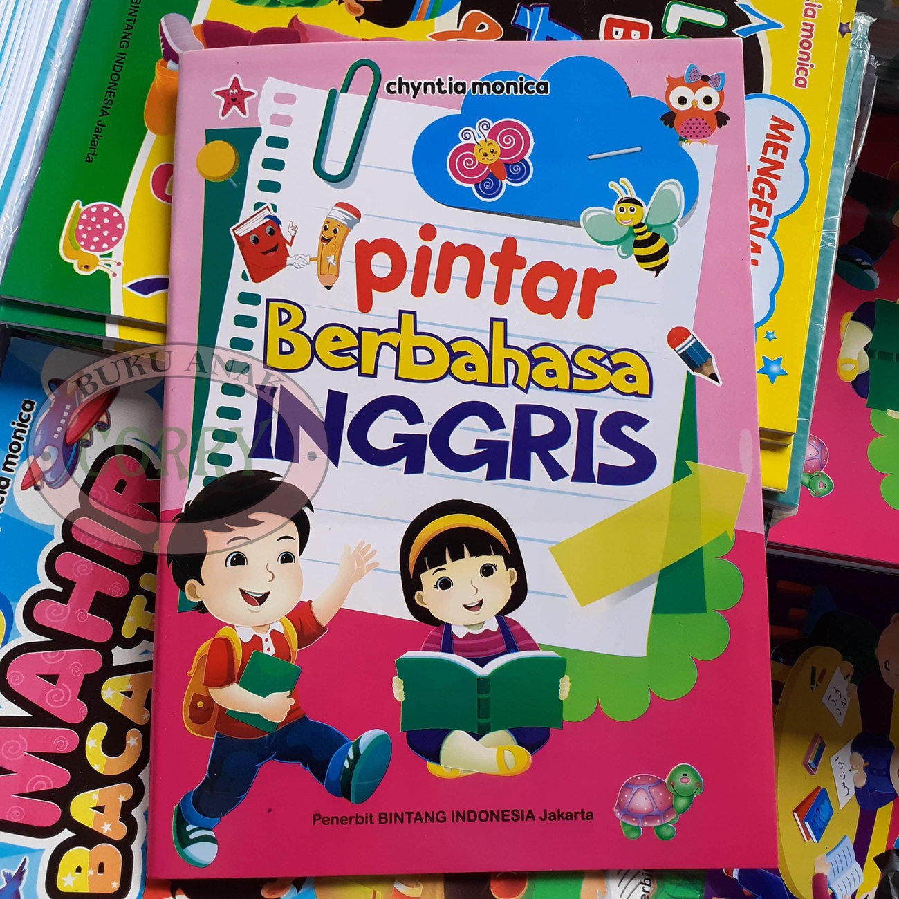 Buku Edukasi Anak Mengenal Membaca Bahasa Inggris Gambar - Main view