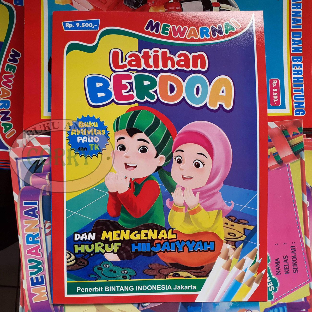 Buku Mewarnai Anak Latihan Berdoa Islam Mengenal Huruf Hijaiyah - Main view