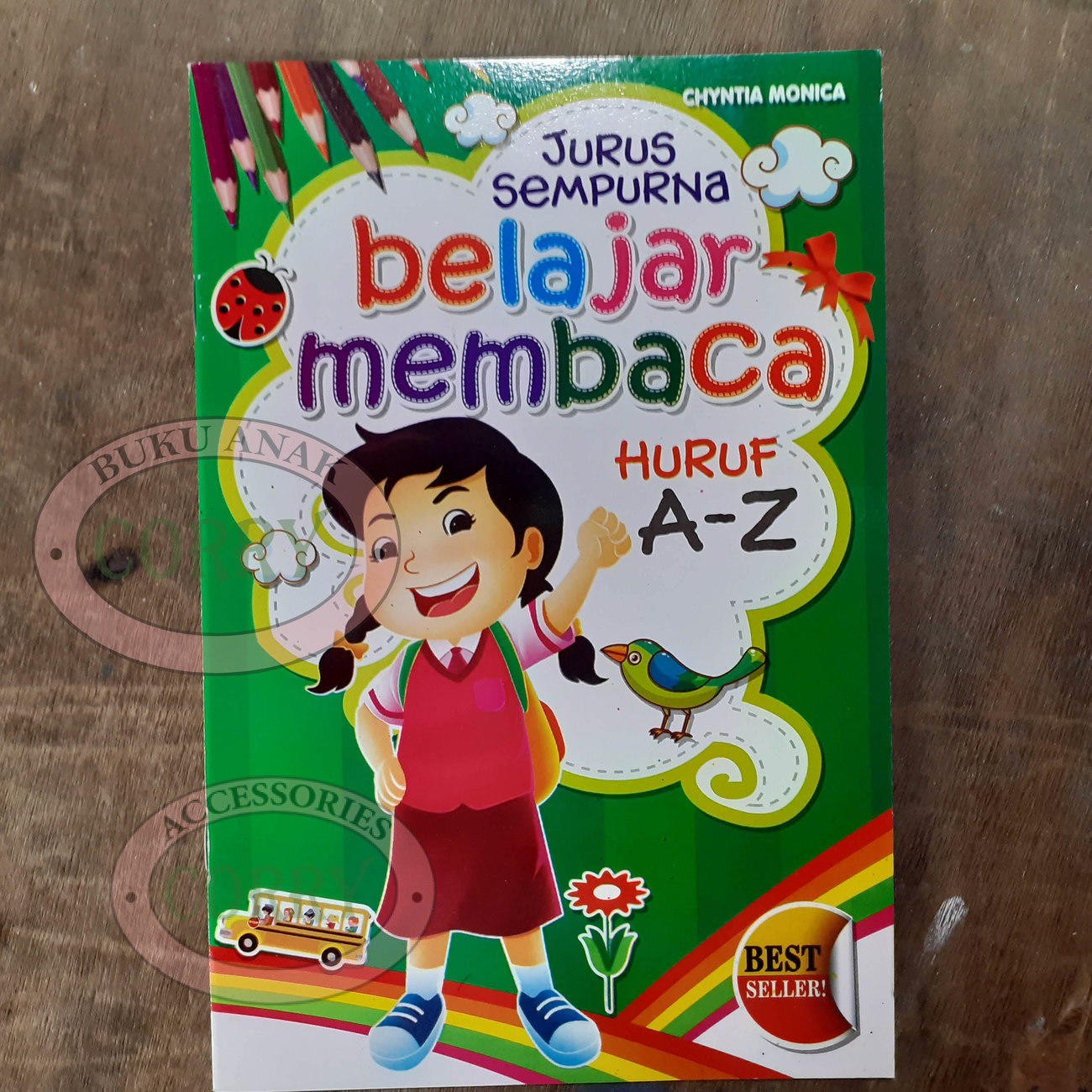Buku Anak TK Belajar Membaca Huruf Kata Best Seller Color Book Edukasi - Main view