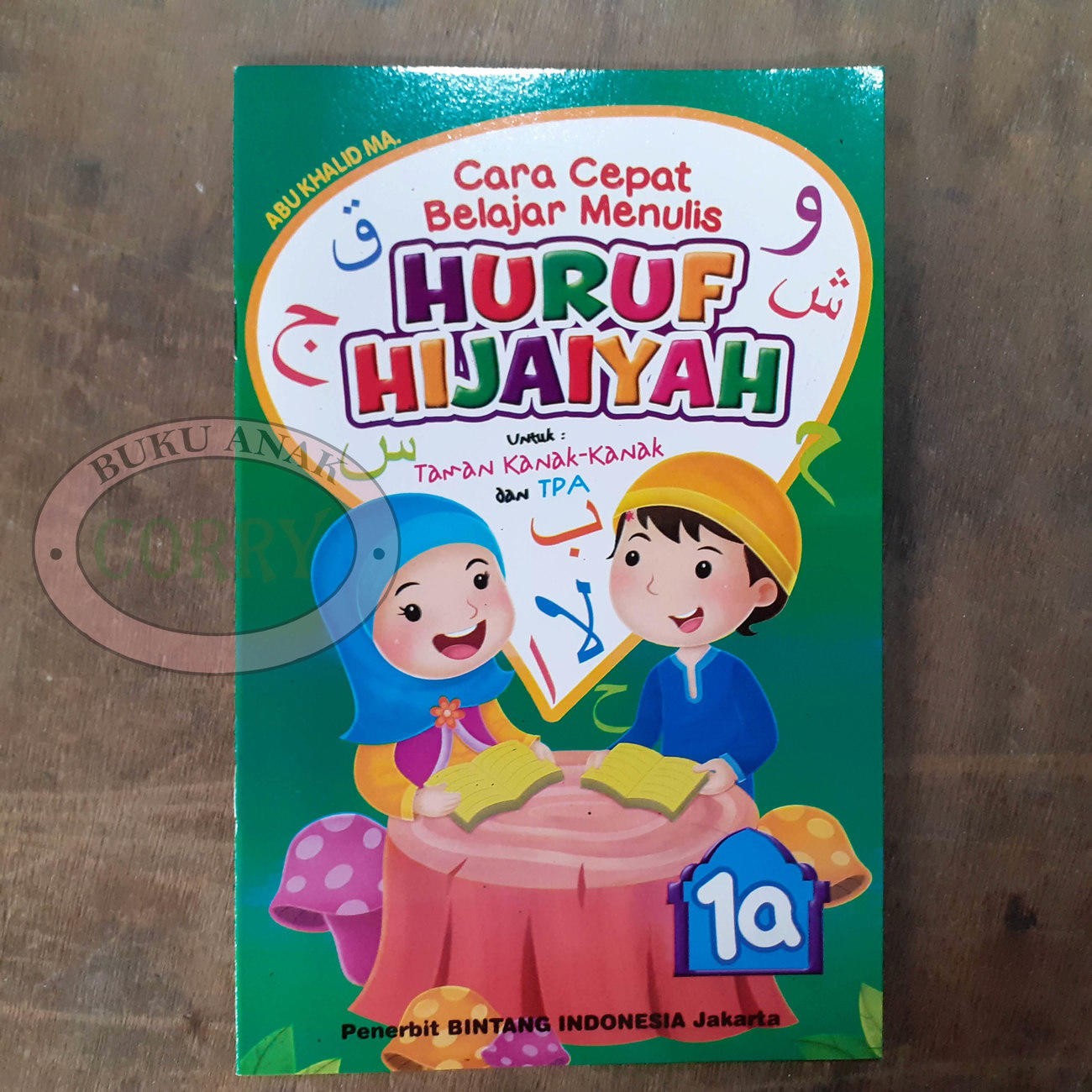 Buku Belajar Anak Belajar Menulis Huruf Hijaiyah Islam 1A Edukasi TK TKA - Main view