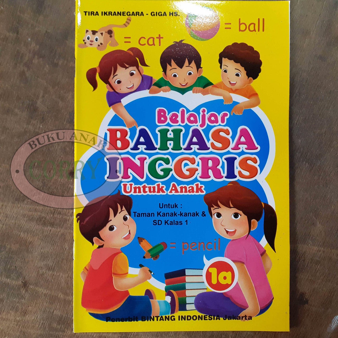 Buku Belajar Anak Bahasa Inggris TK SD 1A Edukasi Murah - Main view