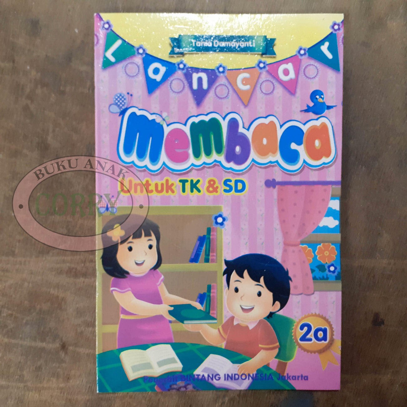 Buku Belajar Anak Lancar Membaca Kata Gambar 2A TK SD Edukasi Murah - Main view