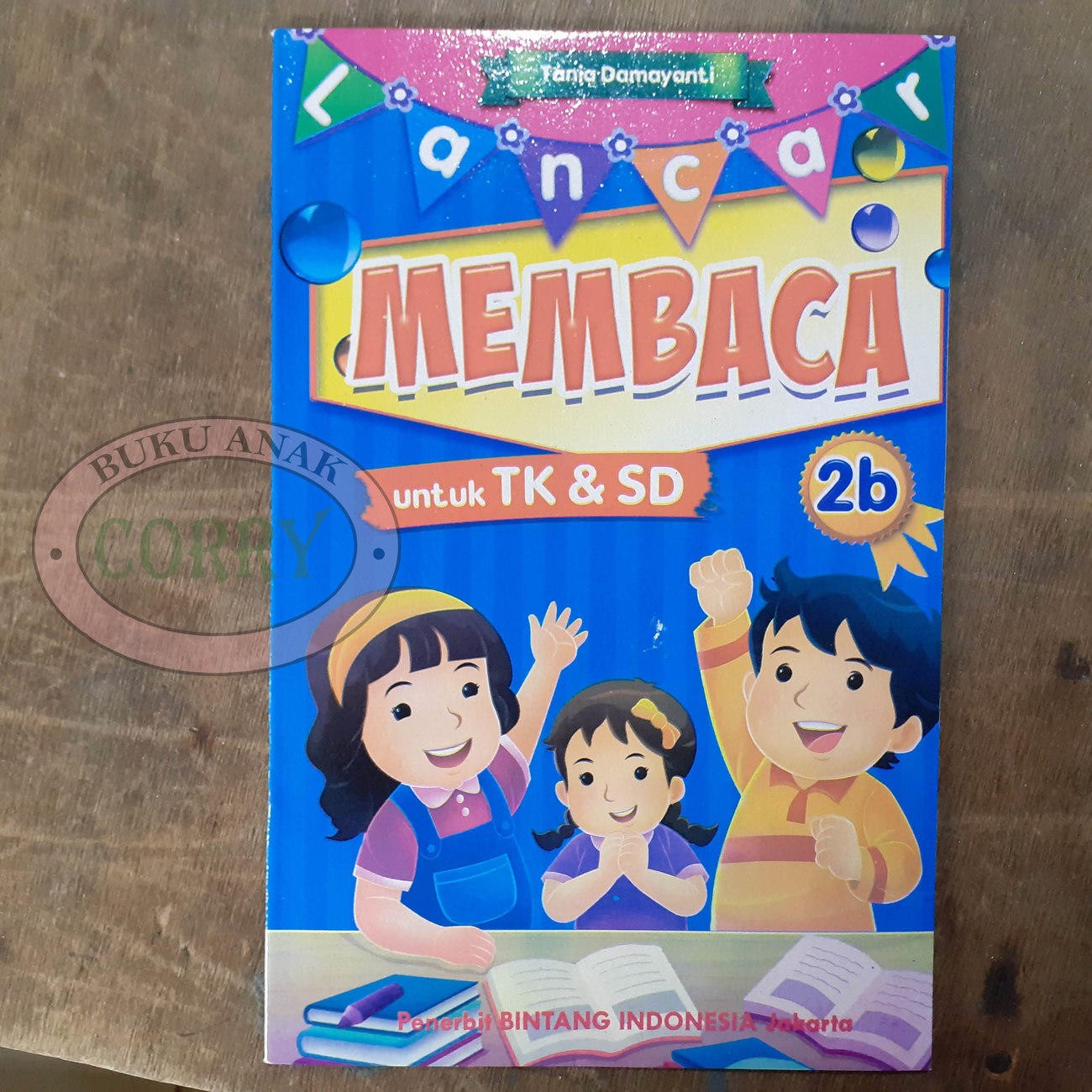 Buku Belajar Anak Lancar Membaca Kata Gambar 2B TK SD Edukasi Murah - Main view