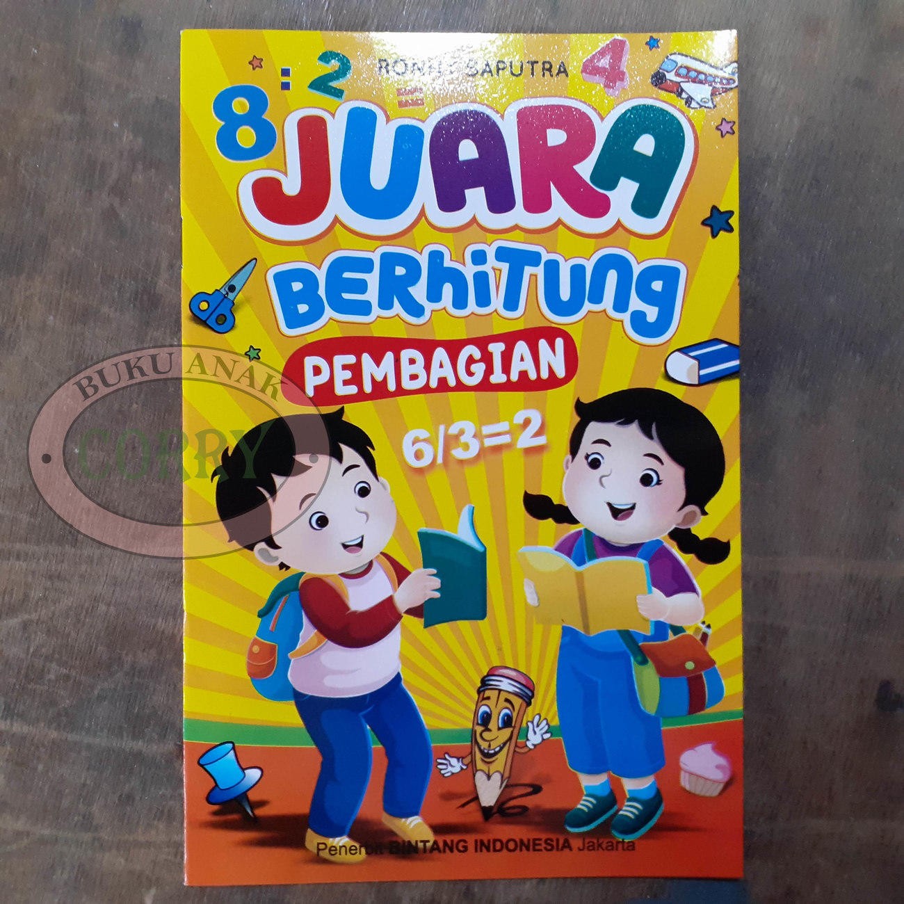 Buku Belajar Anak Juara Berhitung Pembagian Bagi Edukasi Murah - Main view