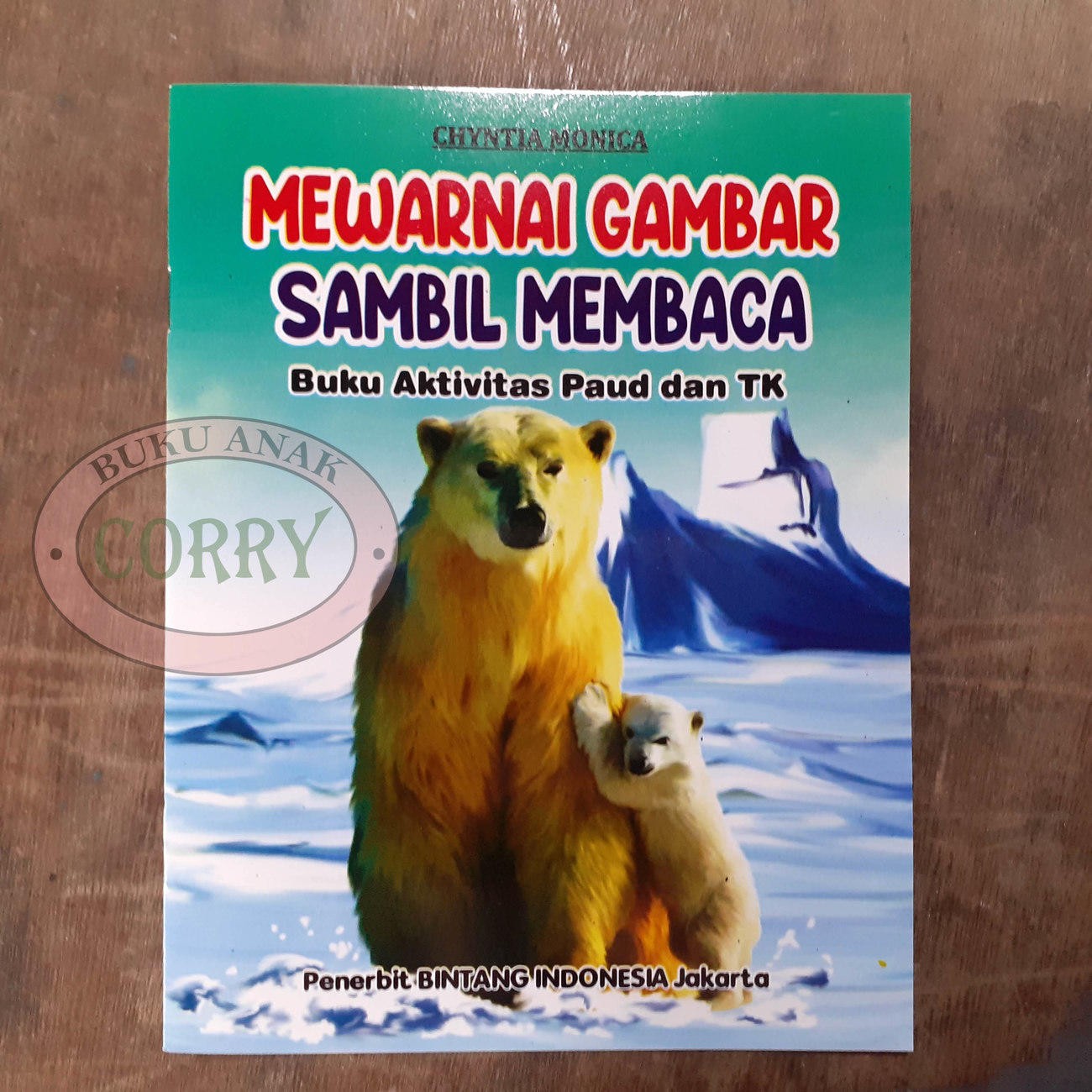 Buku Belajar Anak Mewarnai Gambar Sambil Membaca PAUD TK Edukasi Murah - Main view