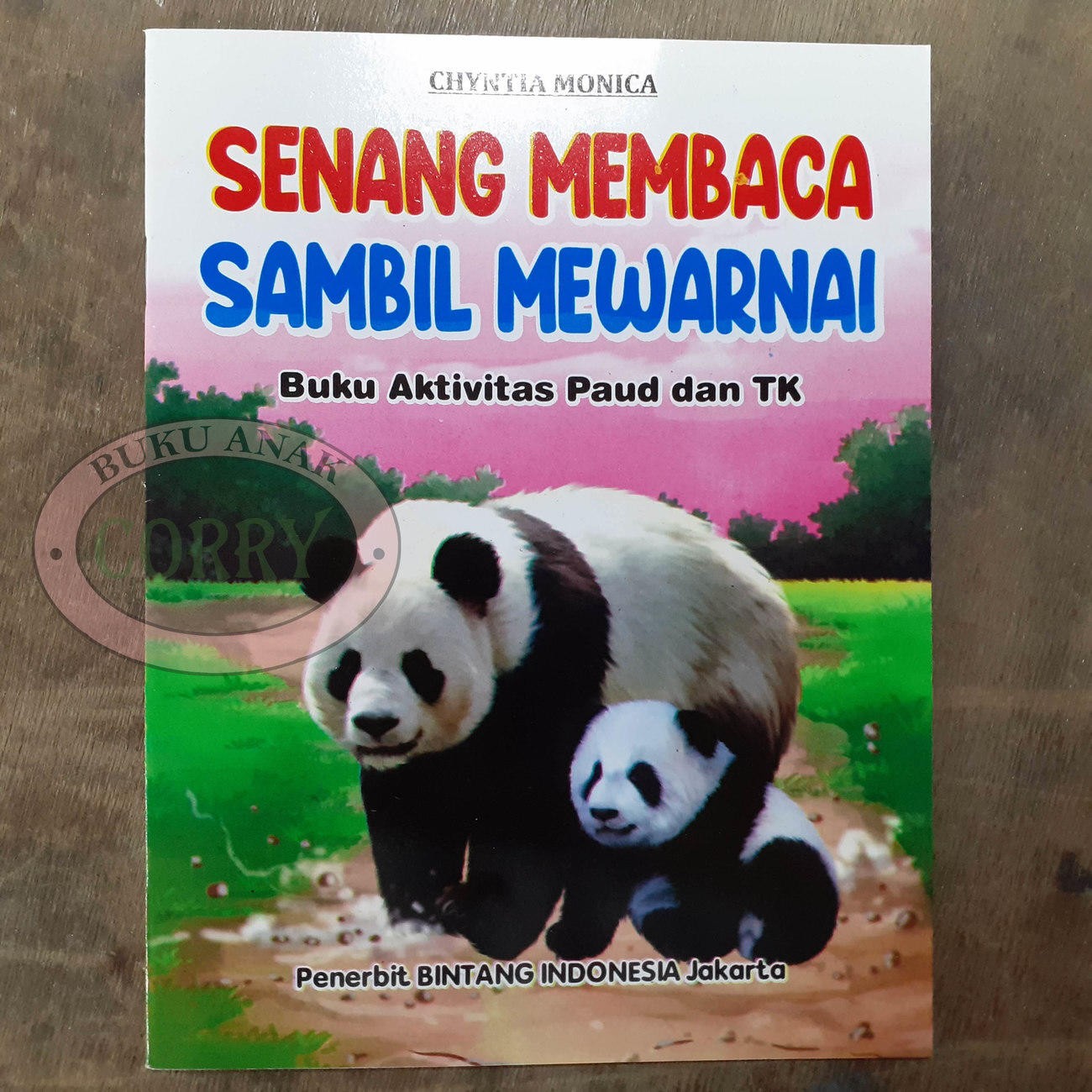 Buku Anak Belajar Senang Membaca Mewarnai Gambar Huruf TK PAUD Edukasi Murah - Main view