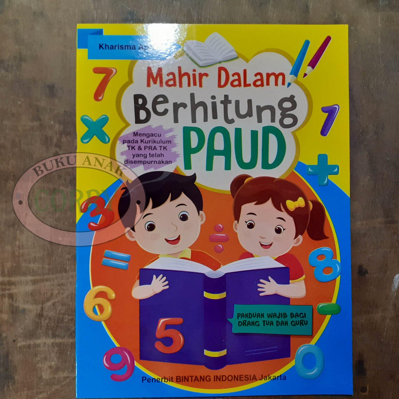 Buku Anak Belajar Mahir Dalam Berhitung Gambar PAUD Edukasi Murah - Main view