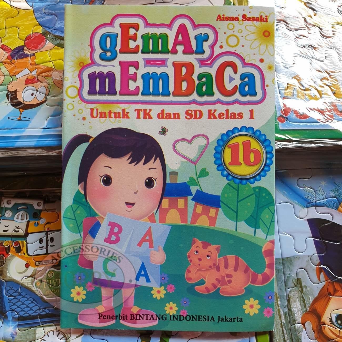Buku Belajar Anak Gemar Membaca Untuk TK SD Kelas 1 1B Vokal Huruf Murah - Main view