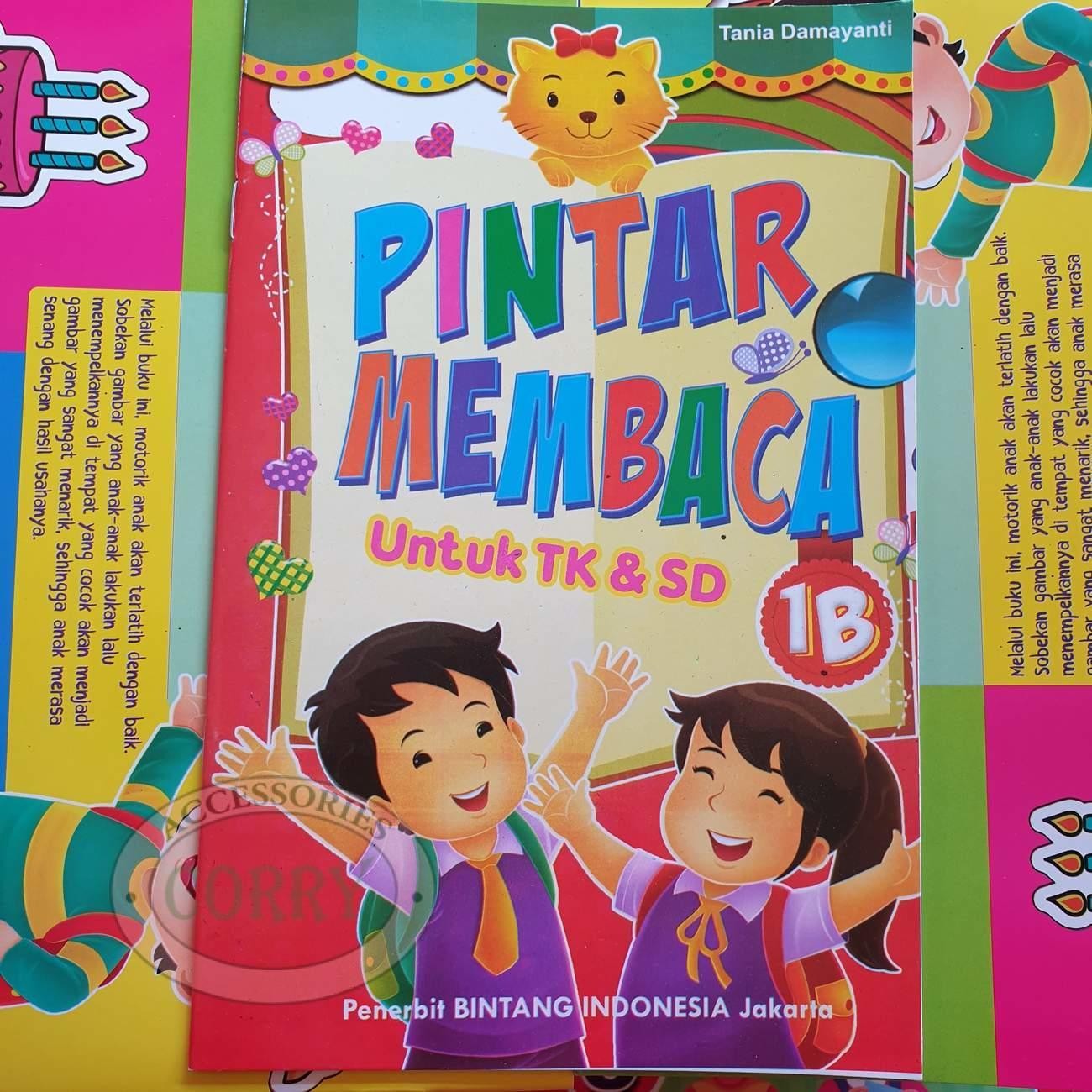 Buku Belajar Anak Pintar Membaca Untuk TK Dan SD Kelas 1B Gambar Kata Huruf Murah - Main view