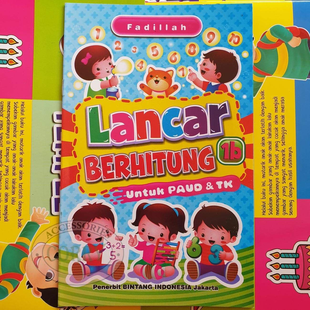 Buku Belajar Anak Lancar Berhitung Untuk PAUD Dan TK 1B Tambah Latihan Matematika - Main view