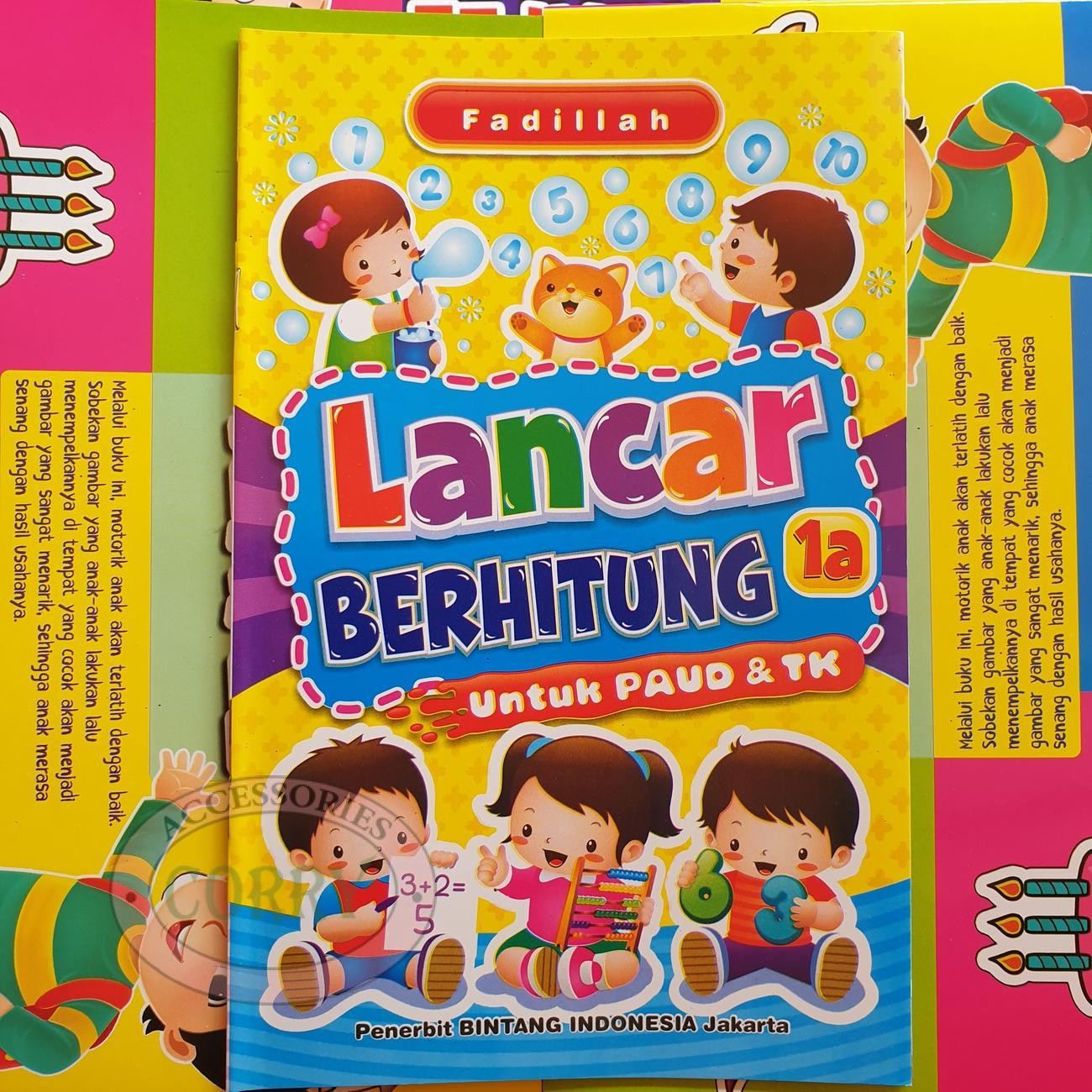Buku Belajar Anak Lancar Berhitung Untuk PAUD Dan TK 1A Tambah Latihan Matematika - Main view
