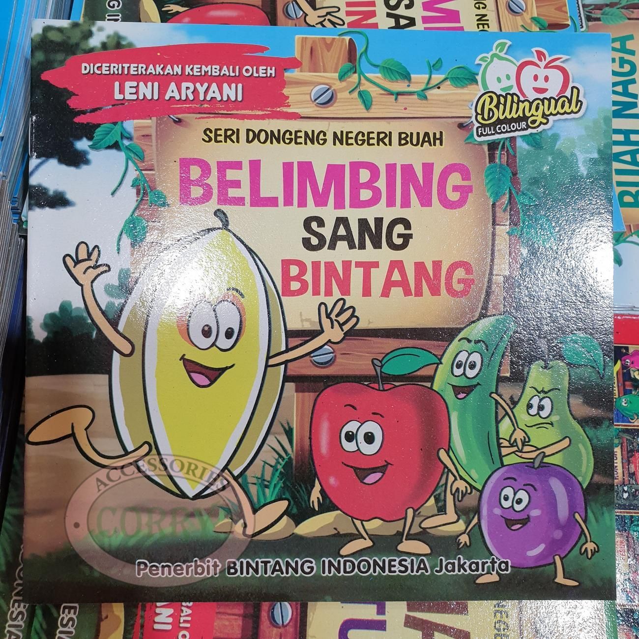 Buku Cerita Anak Seri Dongeng Negeri Buah Belimbing Bintang Inggris Indonesia Berwarna Bilingual - Main view
