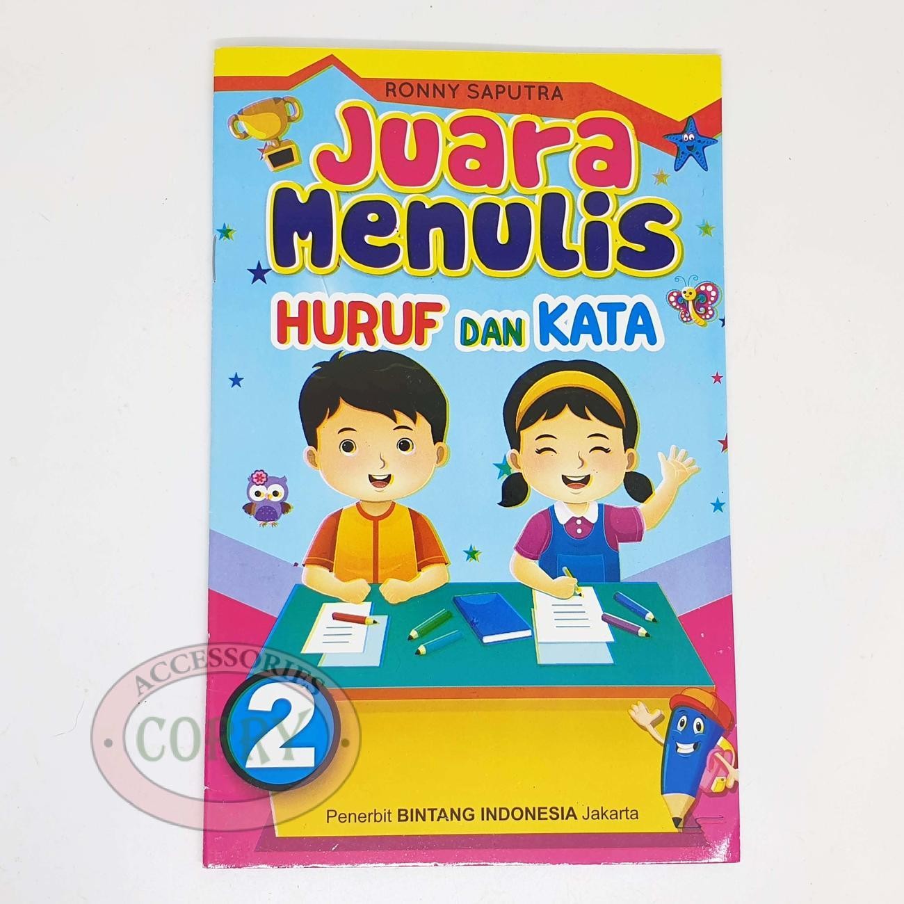Buku Belajar Anak Menulis Huruf Abjad Dan Kata 2 Edukasi Murah - Main view