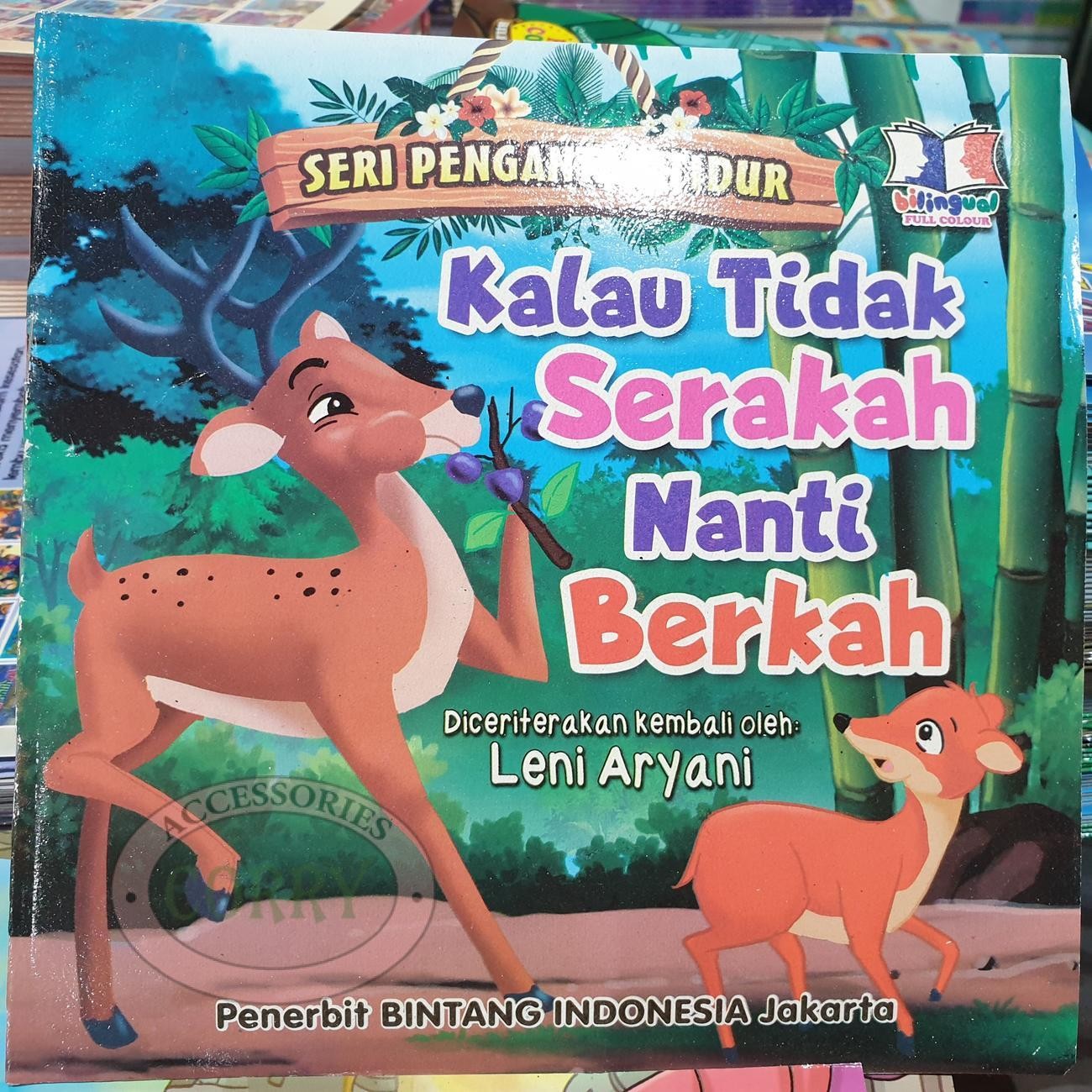Buku Cerita Anak Dongeng Pengantar Tidur Rusa Inggris Indonesia Berwarna Bilingual - Main view