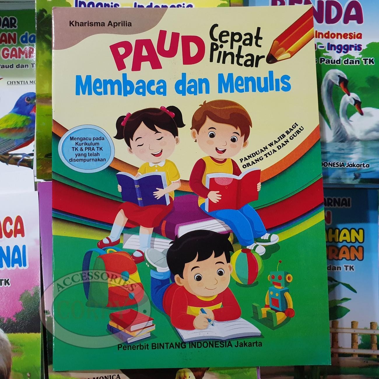 Buku Anak Belajar Cepat Pintar Menulis Membaca Kata PAUD Edukasi Murah - Main view