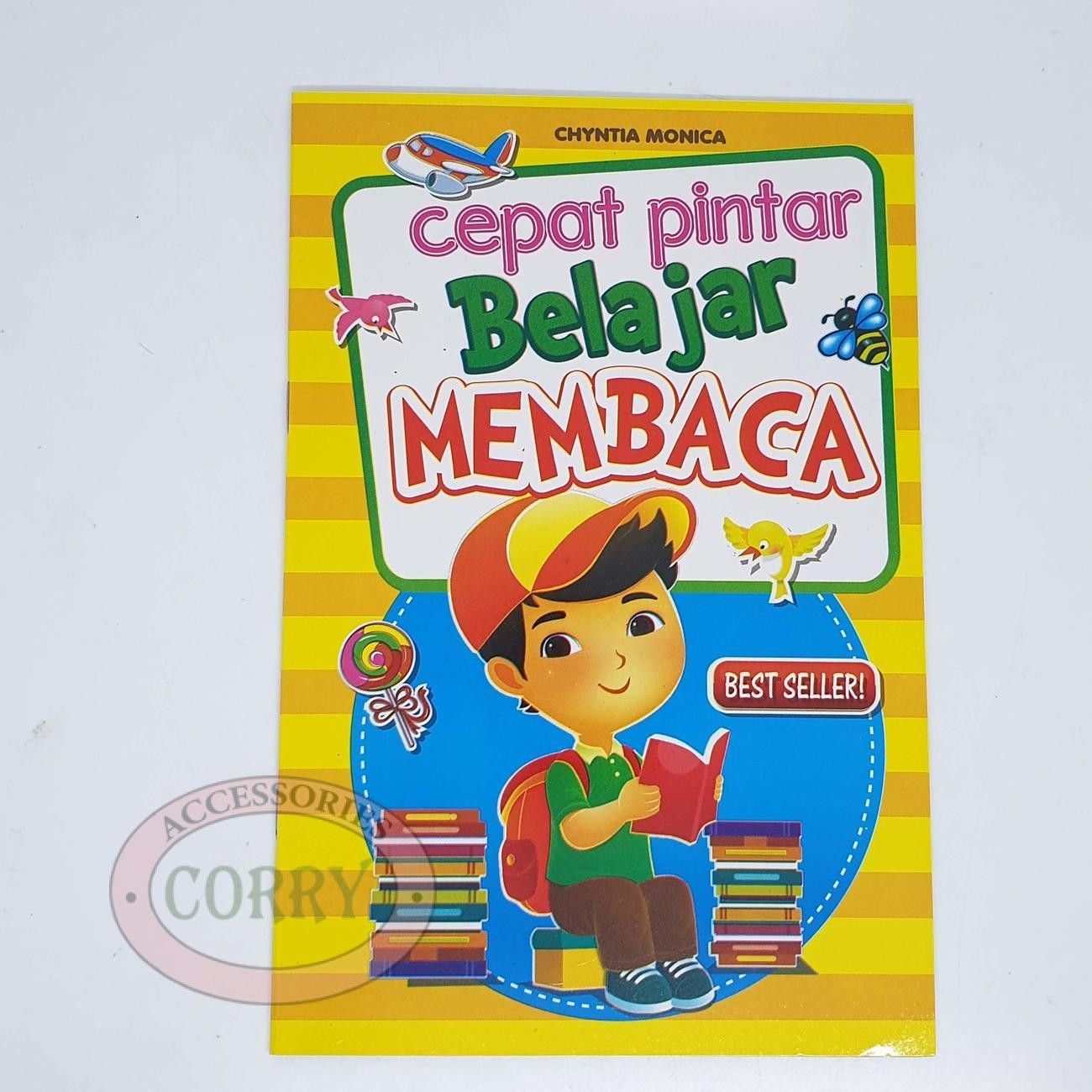 Buku Anak TK Belajar Membaca Kalimat Baca Kata Berwarna Color Book - Main view