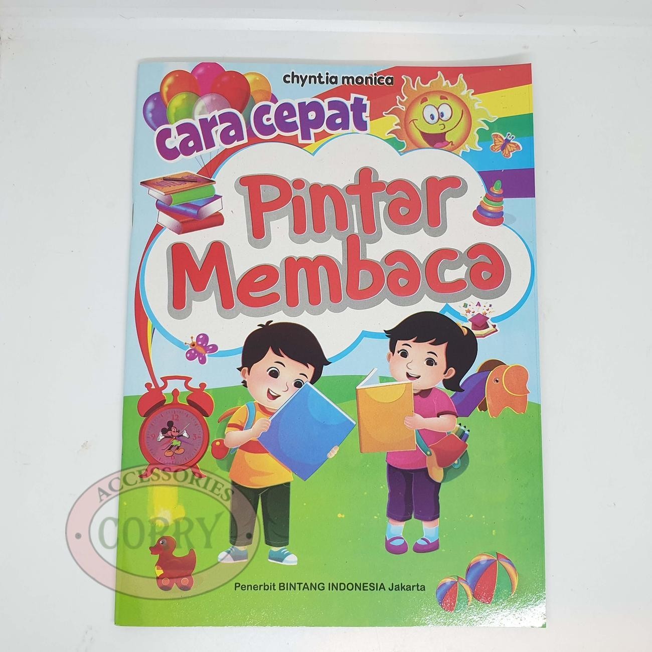 Buku Edukasi Anak Belajar Membaca Kata Cara Cepat Pintar TK - Main view