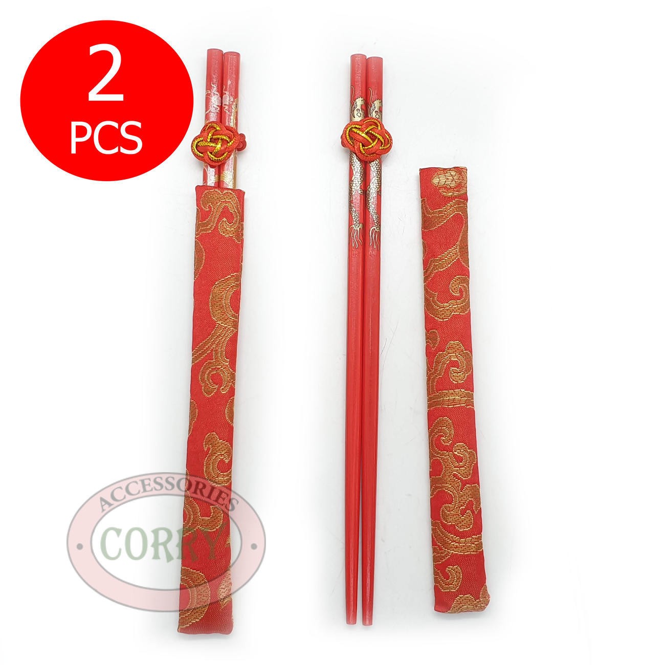 Sumpit Wedding Isi 2 Couple Sangjit Antaran Merah Shuang Xi Perkawinan - Main view