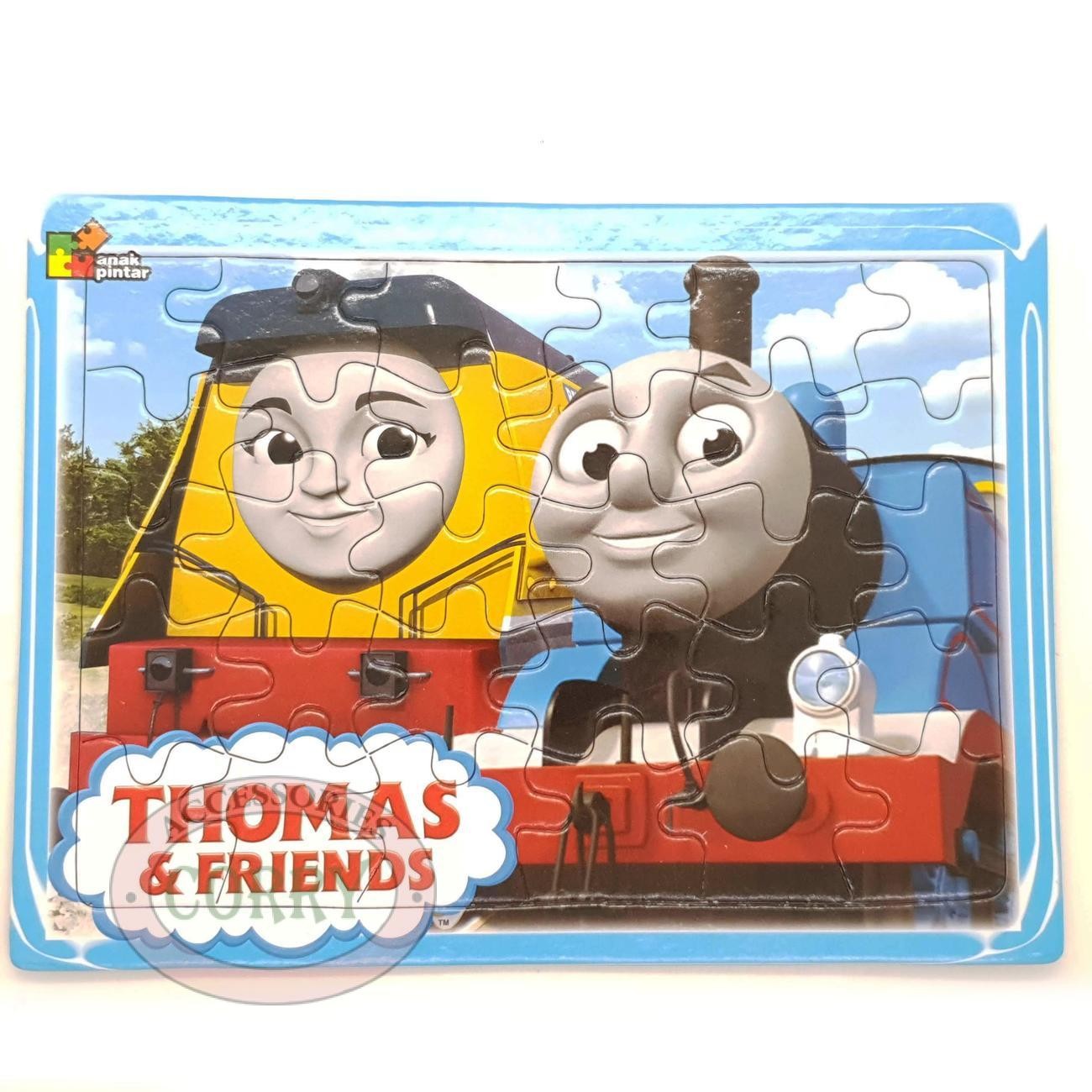 Mainan Anak Susun Puzzle Kereta Thomas Friends Karton 18 X 25 Cm Edukasi Murah - Main view