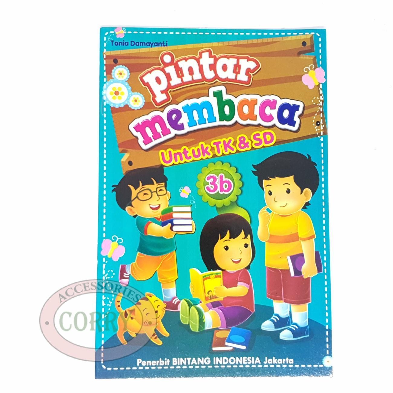 Buku Belajar Anak Pintar Membaca Kalimat Cerita Gambar 3B Edukasi Murah - Main view