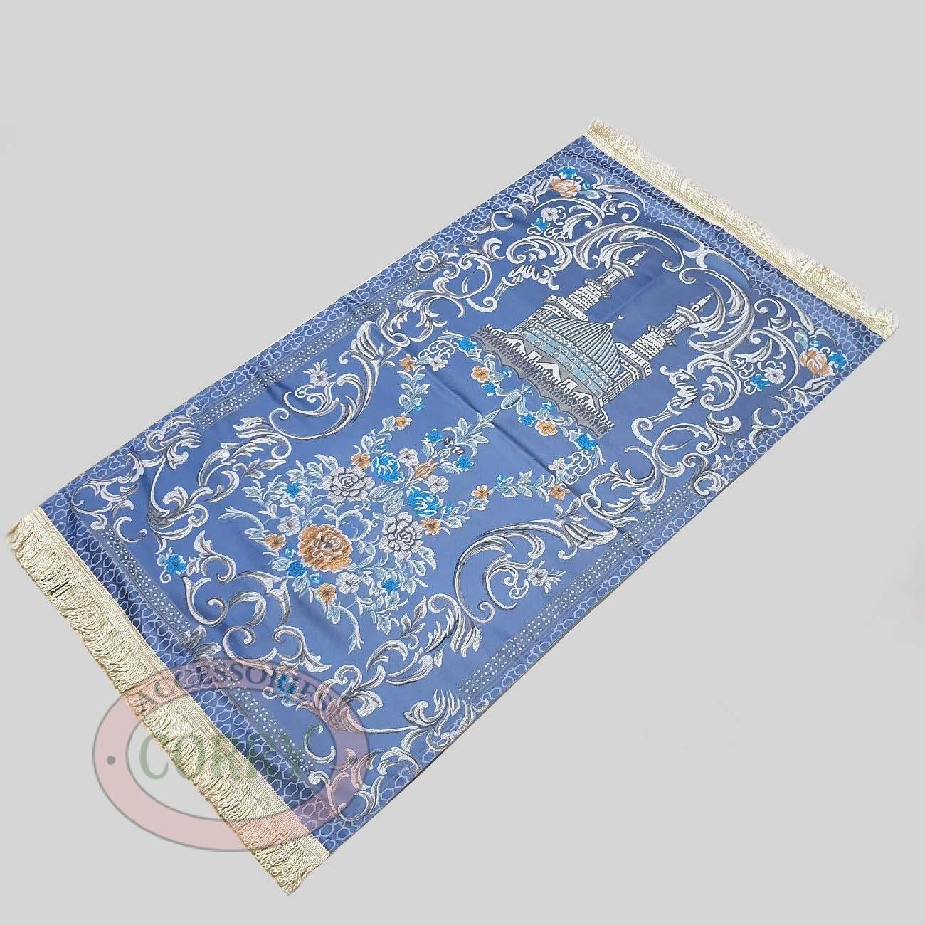 Sajadah Mesjid Batik Biru 120x70 - Main view