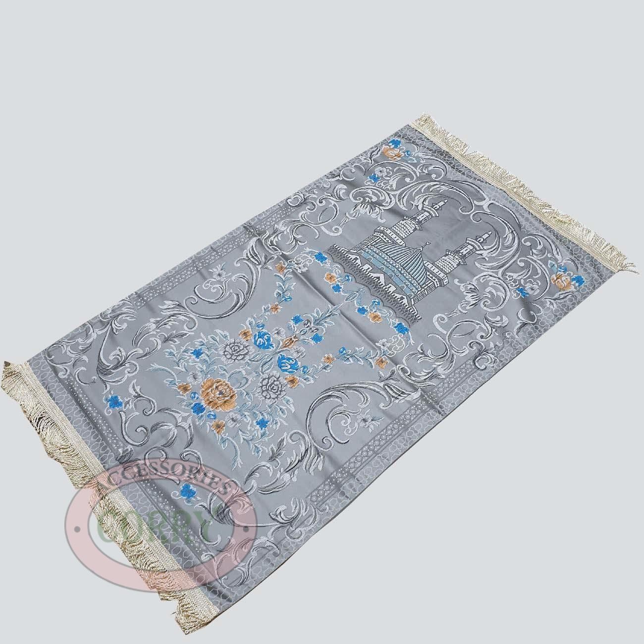 Sajadah Mesjid Batik Abu2 120x70 - Main view