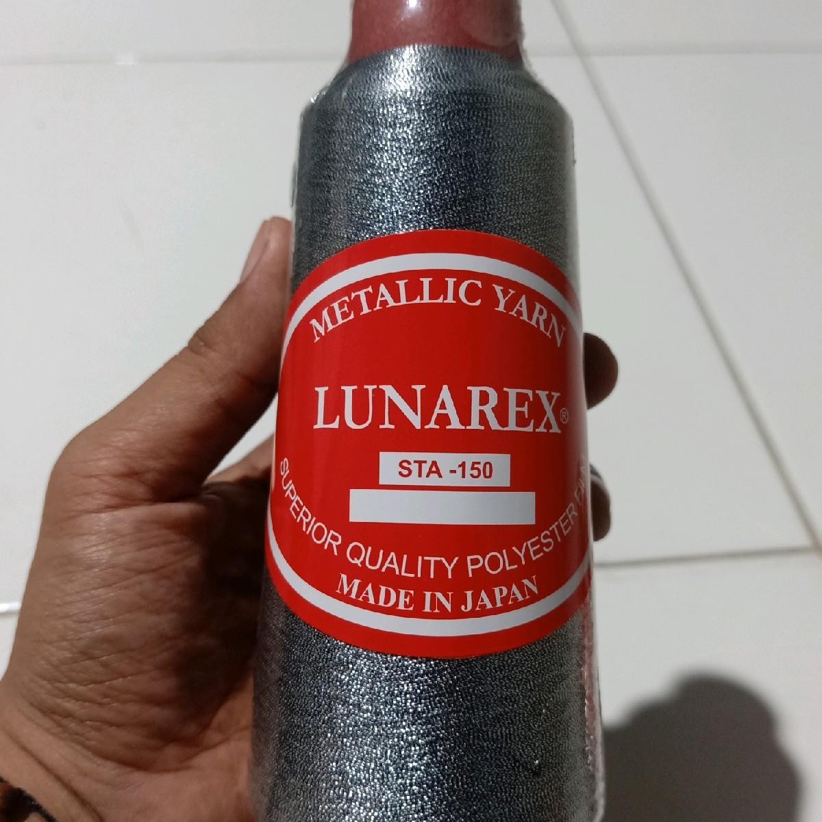 Benang Bordir Lunarex Polyester Metalik, Benang Tenun, Benang Jahit Warna Kodok, Silver Kodok, Emas Kodok - Emas Kodok - Main view