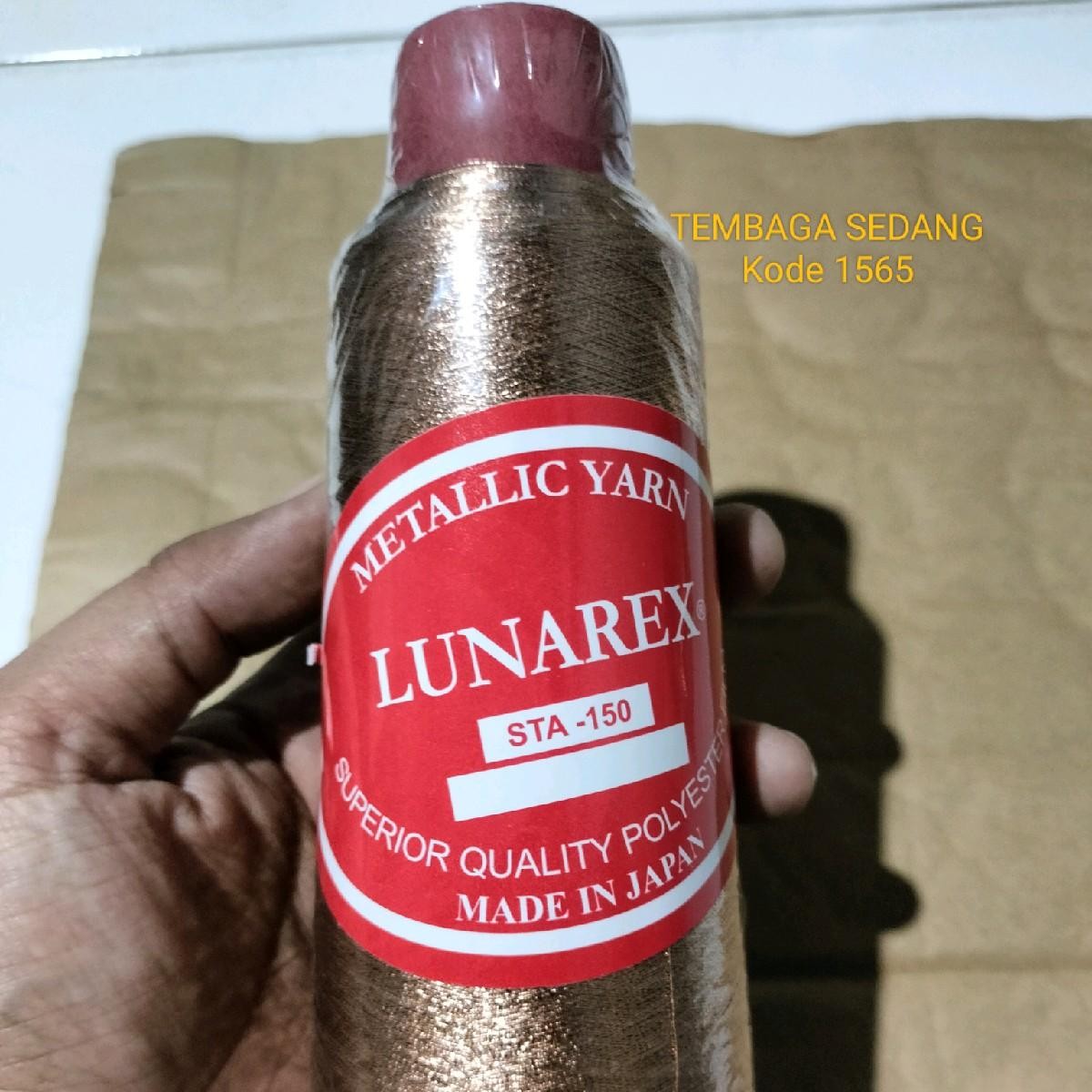 Benang Bordir Metalik Polyester Lunarek Tembaga - Tembaga Tua - Main view